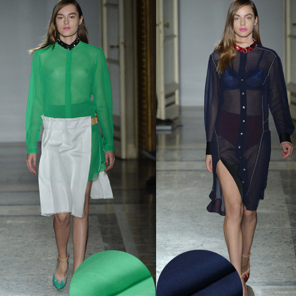 Ice Muscle Beauty Natural Pure Silk Chiffon Fabric