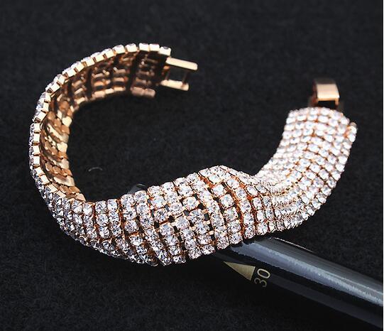 Luxury Fashion Rhinestone Women's Bracelet