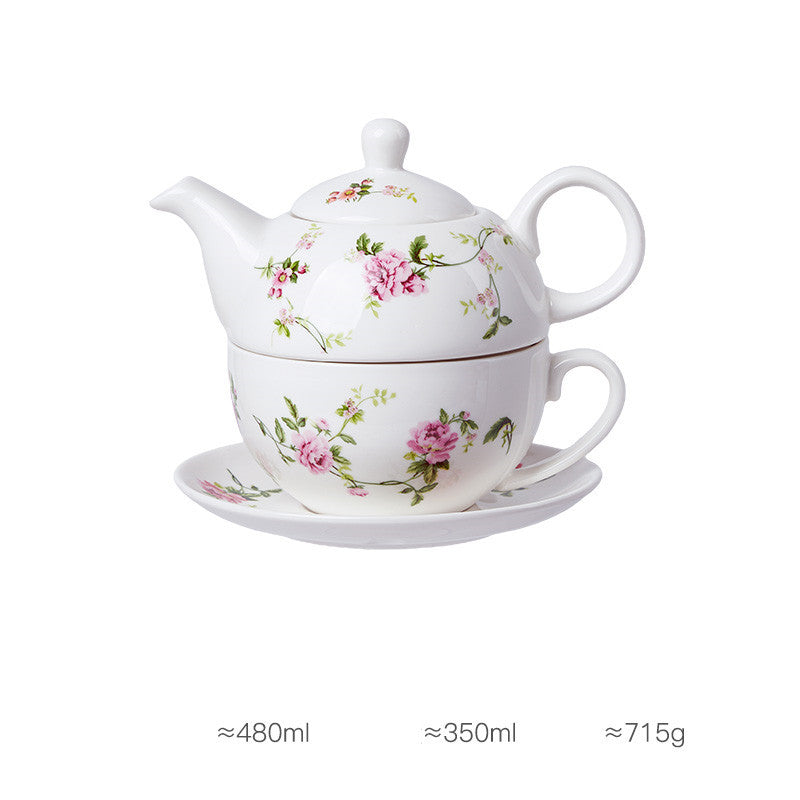 Ceramic English Coffee Cup Set Tea Set Mother And Daughter Pot