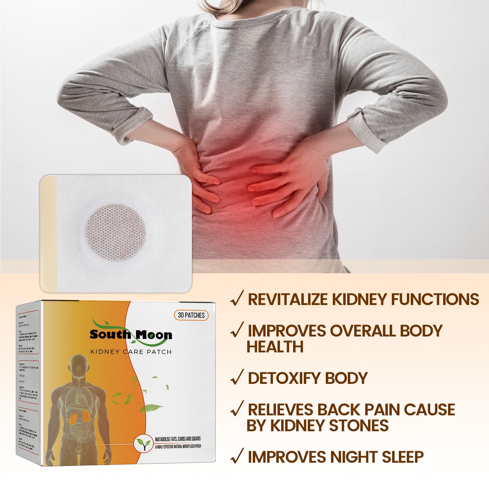 Relieve Waist Soreness Provide Health Care And Navel Patch