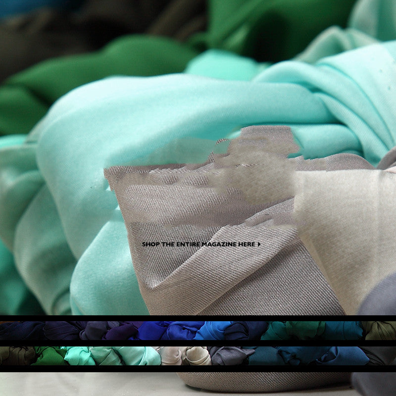 Ice Muscle Beauty Natural Pure Silk Chiffon Fabric