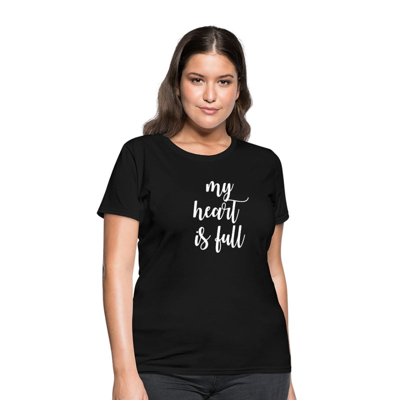 My Heart Is Full Parent-child Suit Mother-daughter Short Sleeve